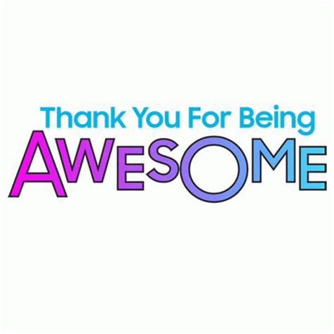 you are awesome thank you gif